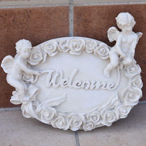 置物 おしゃれ インテリア 玄関 ウェルカムボード 天使 オブジェ インテリア 庭 おしゃれ 小物 ...