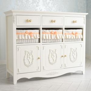 食器棚　クラシック　アンティーク猫脚　本棚　ホワイト　ロココ　姫系　キャビネット キャビネット アンティーク 本棚 ブックシェルフ ロココ 姫系