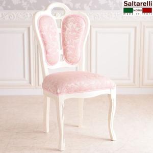 イタリア製 猫脚金華山ダイニングチェアー・レッド アンティーク調