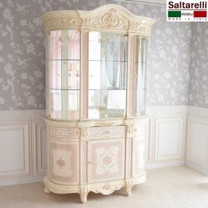 アントワネット イタリアンキャビネット 姫系 白家具 ヨーロピアン