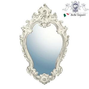 ロココ調 ミラー 鏡 壁掛け 直輸入 姫家具 ロココ ヨーロピアン