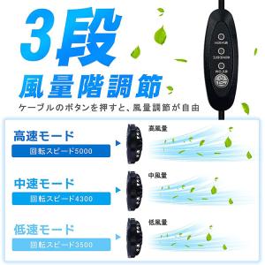 空調作業服 ファン 2個セット USBケーブル...の詳細画像1