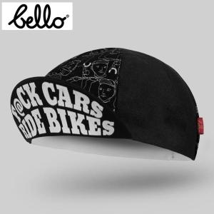 BELLO CYCLIST サイクルキャップ F＠CK CARS RIDE BIKES 自転車 キャップ 帽子｜bebike