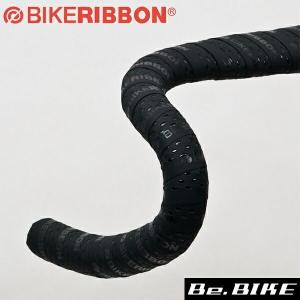 バイクリボン ドロップス ブラック/ブラック 自転車 バーテープ｜bebike