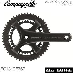 カンパニョーロ(campagnolo) クランク ウルトラトルク 11s(18〜20) ブラック ブラック 172.5x36-52 FC18-CE262 自転車 クランク｜bebike