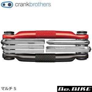 Crank Brothers(クランクブラザーズ) マルチ 5 ブラック/レッド 自転車 携帯工具｜bebike