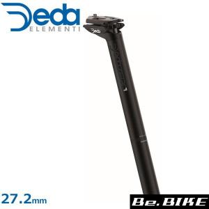 DEDA(デダ) ZERO 1 アルミシートポスト ブラック(SB20mm) BOB 27.2mm 自転車 シートポスト｜bebike