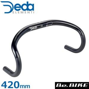 DEDA(デダ) PISTA ドロップバー (31.7) ブラック 420mm(外-外) 自転車 ハンドル ドロップハンドル｜bebike