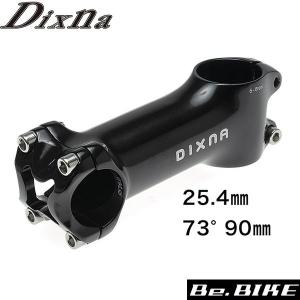 Dixna リードステム 25.4 73°90mm ポリッシュブラック ステム bebike｜bebike