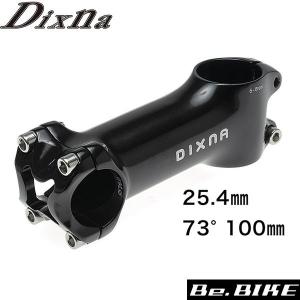 Dixna リードステム 25.4 73°100mm ポリッシュブラック ステム bebike｜bebike