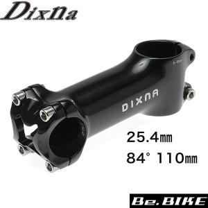 Dixna リードステム 25.4 84°110mm ポリッシュブラック ステム bebike｜Be.BIKE