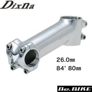 Dixna リードステム 26.0 84°80mm ポリッシュシルバー ステム bebike｜bebike