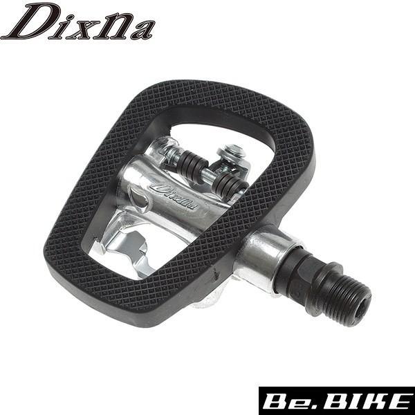Dixna FPラバークリップレスペダル ブラック&amp;シルバー ペダル bebike