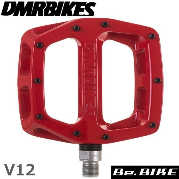 DMR BIKES V12 PEDAL レッド 9/16 自転車 ペダル(フラットペダル）