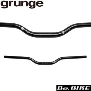 grunge（グランジ） FUNライザー254ハンドルバー ブラック 自転車 ハンドル ライザーバー