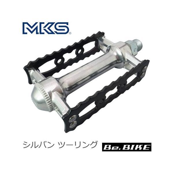 三ヶ島ペダル(MKS)  シルバン ツーリング ペダル (ブラック) 自転車 ペダル