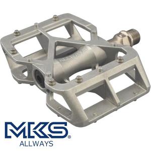 ALLWAYS 三ヶ島製作所 シルバー ペダル MKS オールウェイズ ミカシマ