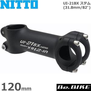 NITTO 日東 UI-26 BX 82° ハンドルステム ブラック 自転車 送料無料 一