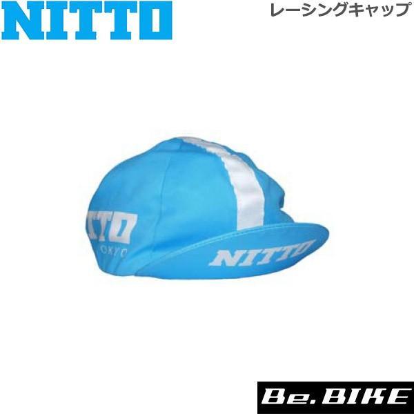 NITTO(日東) レーシングキャップ ブルー 自転車 キャップ