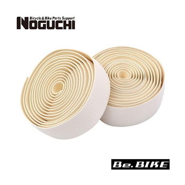 NOGUCHI NBT-001 カーボン柄バーテープ ホワイト 自転車 バーテープ