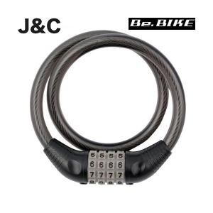 自転車 鍵 J&C JC-001W マイセットワイヤー錠 ワイヤーロック 1万通りの組み合わせ｜bebike