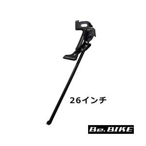 確認用 S-600 20ED 1本スタンド正爪軽快車用 20インチ ブラック 自転車