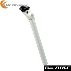 ワンバイエス カーボン アキレス シートポスト φ27.2 350mm OnebyESU ワンバイエス カーボンアキレスシートポスト ボディのみ 27.2