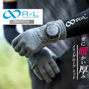 RxL メリノグローブ ミッド スマホ対応 ウォッチウィンドウ両手対応