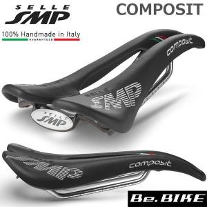 SELLE SMP (セラ エスエムピー) COMPOSIT コンポジット ブラック 自転車 サドル 穴あきサドル｜bebike