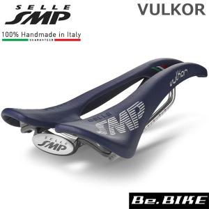 SELLE SMP (セラ エスエムピー) VULKOR ブルコー ブルー 自転車 サドル 穴あきサドル｜bebike