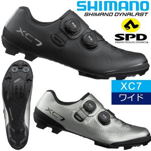 特セール)シマノ（SHIMANO） XC7（SH-XC702）ブラック SPD MTBシューズ