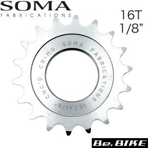 SOMA トラックコグ 16T 1/8” チェンリング 自転車 bebike｜bebike