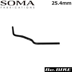 SOMA オスプレーバー 25.4 ブラック 自転車 ハンドル｜bebike