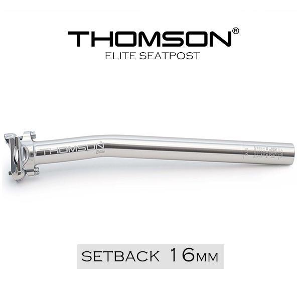 自転車 シートポスト トムソン THOMSON ELITE SEATPOST セットバック16mm ...