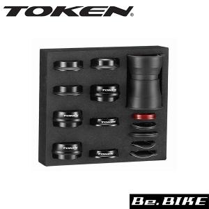TOKEN TK-PF71 PF30/BB386 30mm軸 自転車 ボトムブラケット(圧入式)