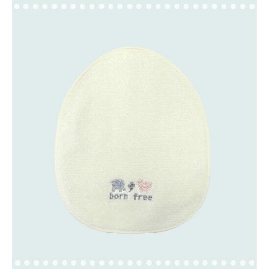 born free 授乳スタイ 1枚 トリ ゾウ フリーチョイスギフト専用商品