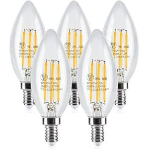 LED電球 Tengyuan シャンデリア電球 40W形相当 40W