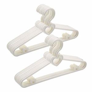 ベビーハンガー 20本セット 子供用ハンガー 出産準備品 幅29.5cm 洗濯物干し 衣類ハンガー クロゼット収納（ホ