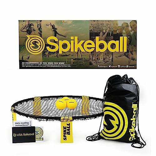 Spikeball 3 ボール ゲームセット - 若者や家族向け アウトドア インドア 両用 ?　庭...