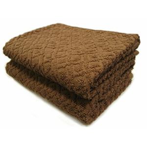 ホテル仕様 ブラウン フェイスタオル ４枚セット 《