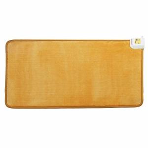 ライフジョイ ホットマット 日本製 イエロー 90cm×45cm フランネル 肌触りが良い ふかふか 省エネ 強弱切替 JPMH9