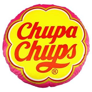 MORIPiLO モリシタ チュッパチャップス ラウンド クッション ストロベリー 50cm ピンク