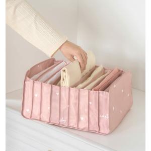 Collicarpo 下着収納ケース ランジェリー収納 仕切りケース 下着収納ボックス 引出し収納 下着/衣類/アンダーウ