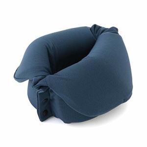 無印良品 ロールアップネックピロー ネイビー