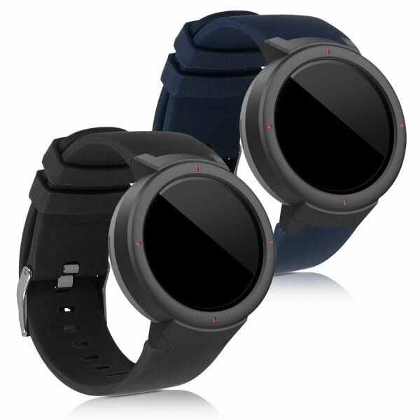 (kwmobile) 2x 交換ベルト 対応: Huami Amazfit Verge バンド - ...