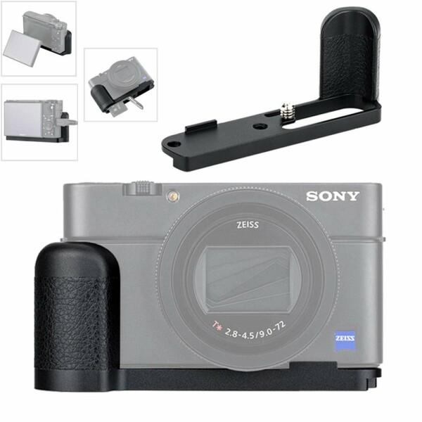 JJC 金属 ハンドグリップ Sony RX100 VII RX100M7 専用 電池交換便利 ホー...