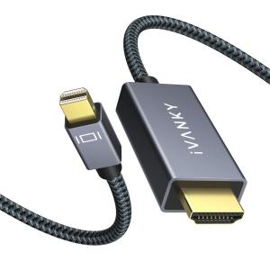 Mini DisplayPort→HDMI 変換 ケーブル iVANKY Thunderbolt to HDMIケーブル, Surface Pro/Dock, Mac, MacBook Air/Pro, iMac,｜beck-shop
