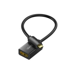 UGREEN Micro HDMI延長ケーブル Micro HDMI to HDMI変換アダプター 4K 3D HDMI Type D Gopro Hero 7 6 5 4, Asus Transformer｜beck-shop