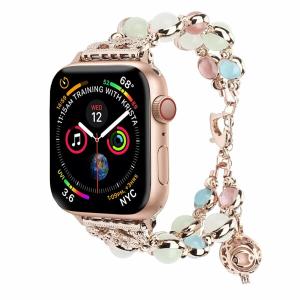 Tomazon コンパチブル Apple Watch バンド 42mm 44mm 45mm パール 夜光機能 ファッション カジュアル ブレ｜beck-shop