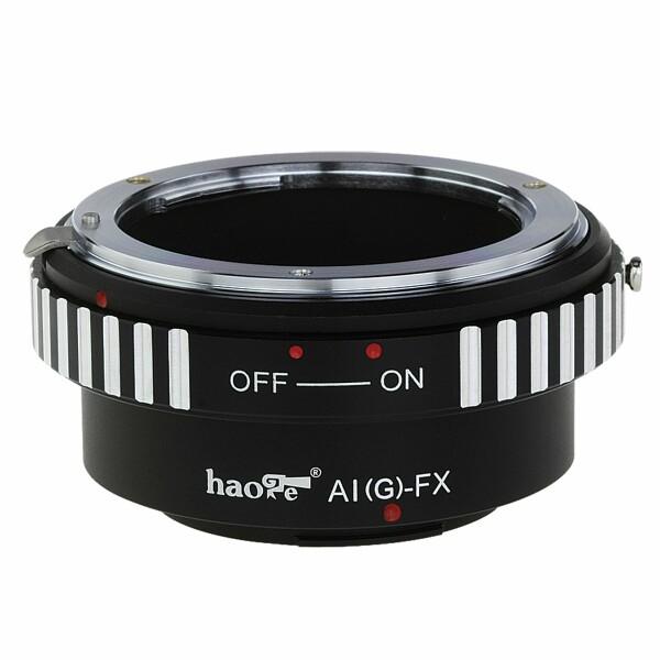 Haogeレンズマウントアダプタfor Nikon Nikkor GレンズをFujifilm x-m...